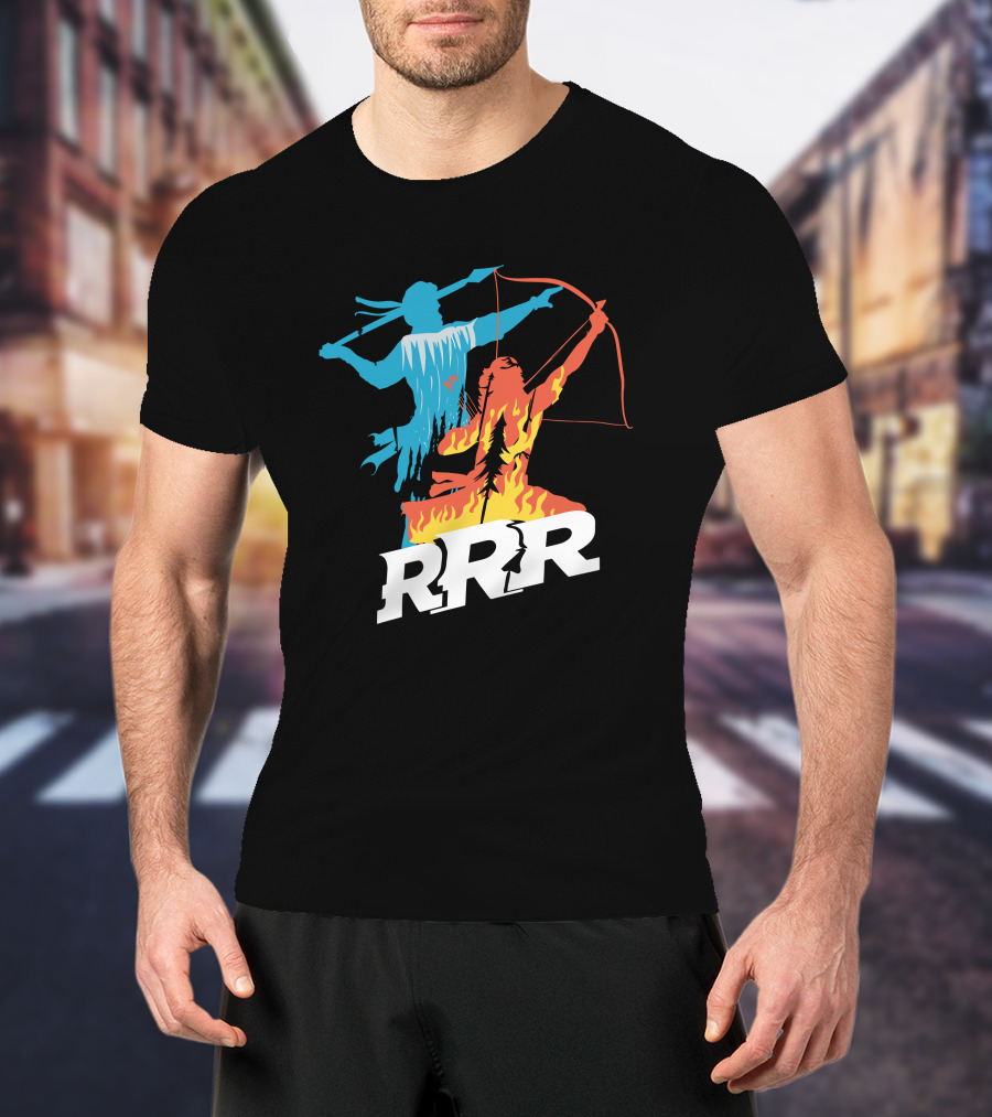 The Souled Store RRR Divine Powers Iconic Archer Warrior T-Shirt