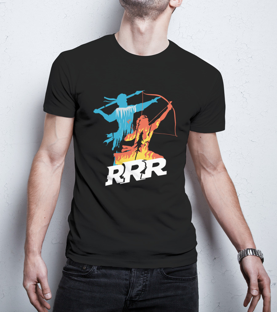 The Souled Store RRR Divine Powers Iconic Archer Warrior T-Shirt
