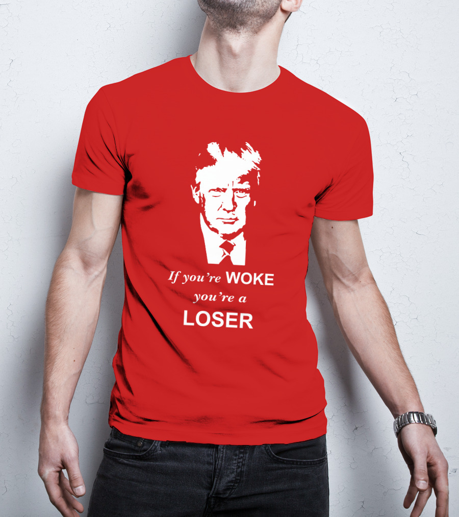 Sebastian Gorka Drg Merch If You're Woke You're A Loser Red T-Shirt