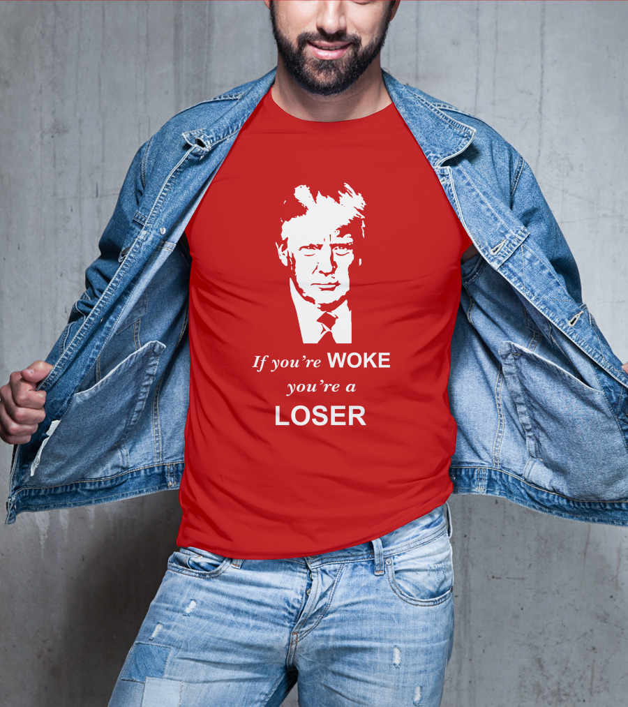 Sebastian Gorka Drg Merch If You're Woke You're A Loser Red T-Shirt