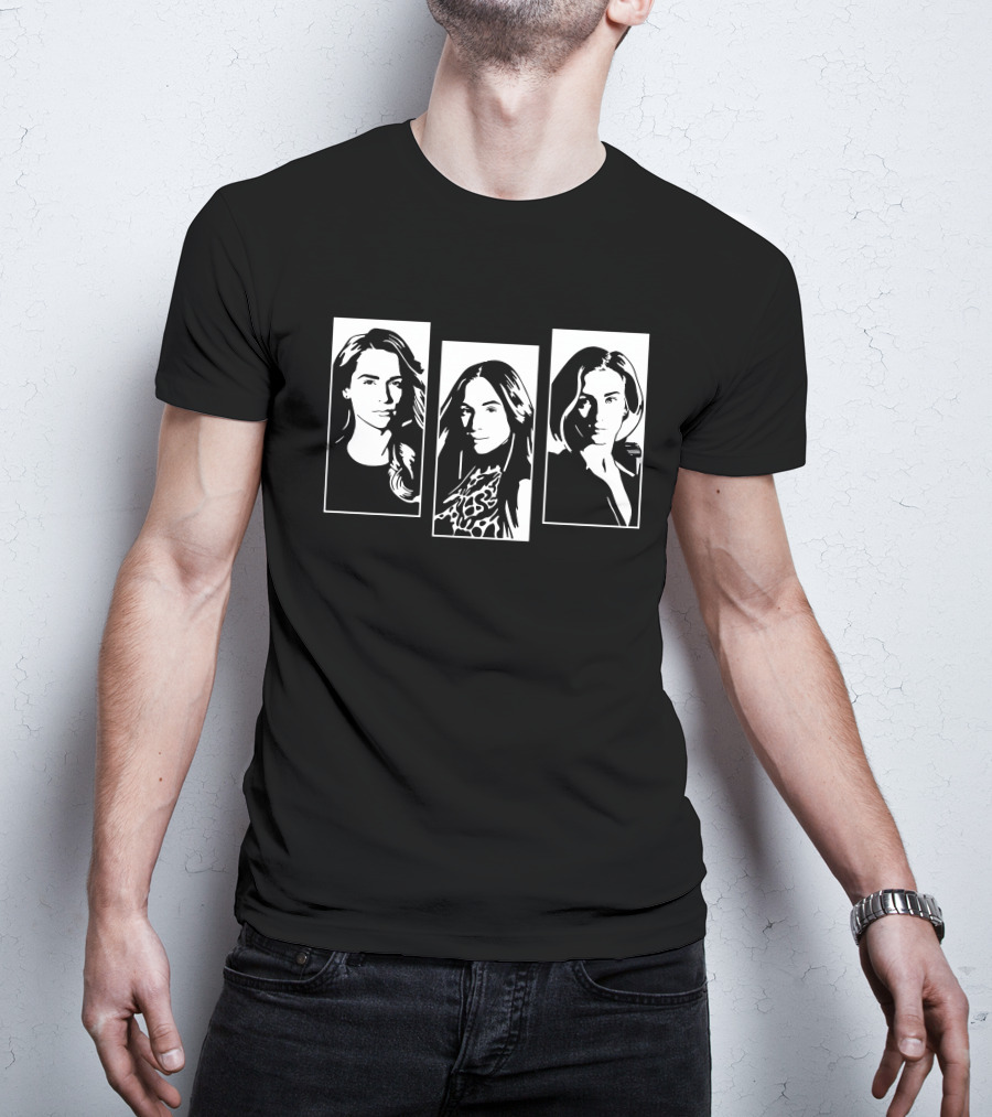Kindnessuntamed Earper Trio Kevin Bachelder Wynonna Earp Fandom Portraits T-Shirt