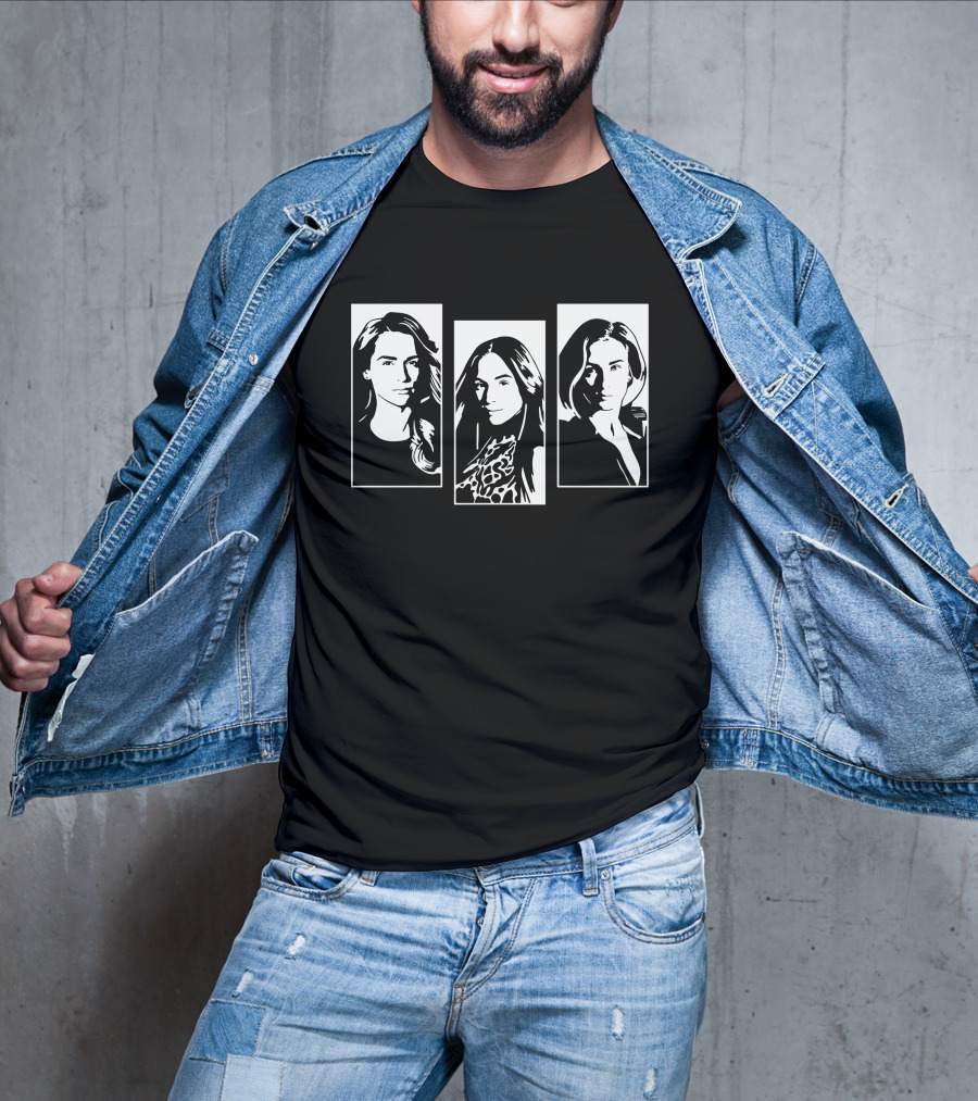 Kindnessuntamed Earper Trio Kevin Bachelder Wynonna Earp Fandom Portraits T-Shirt