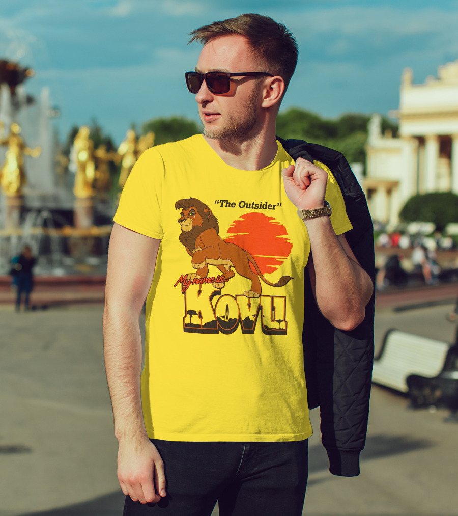 The Outsider My Name Is Kovu Lion King Character T-Shirt