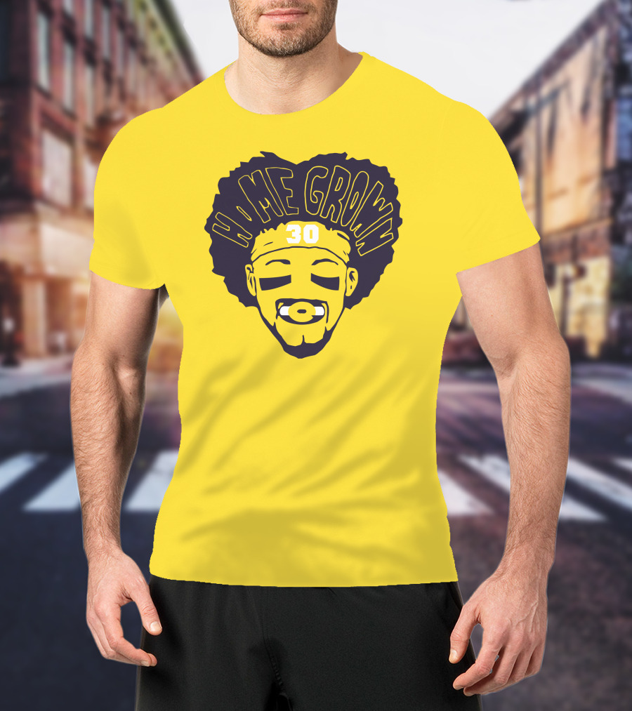Phillip Lindsay Home Grown 30 Gold Football Player T-Shirt