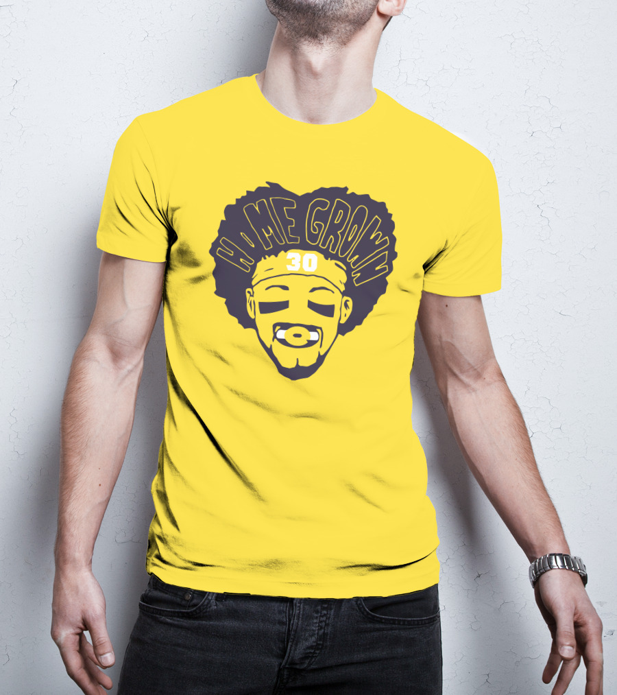 Phillip Lindsay Home Grown 30 Gold Football Player T-Shirt