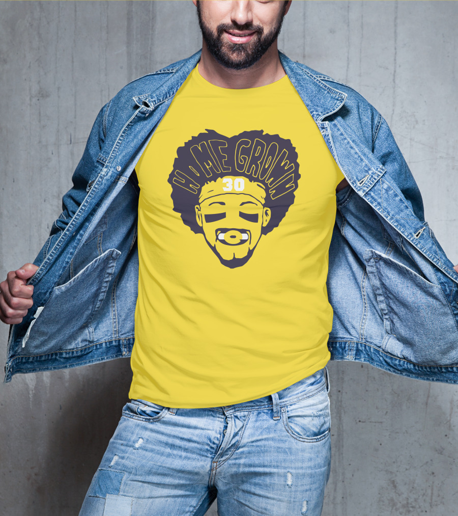 Phillip Lindsay Home Grown 30 Gold Football Player T-Shirt