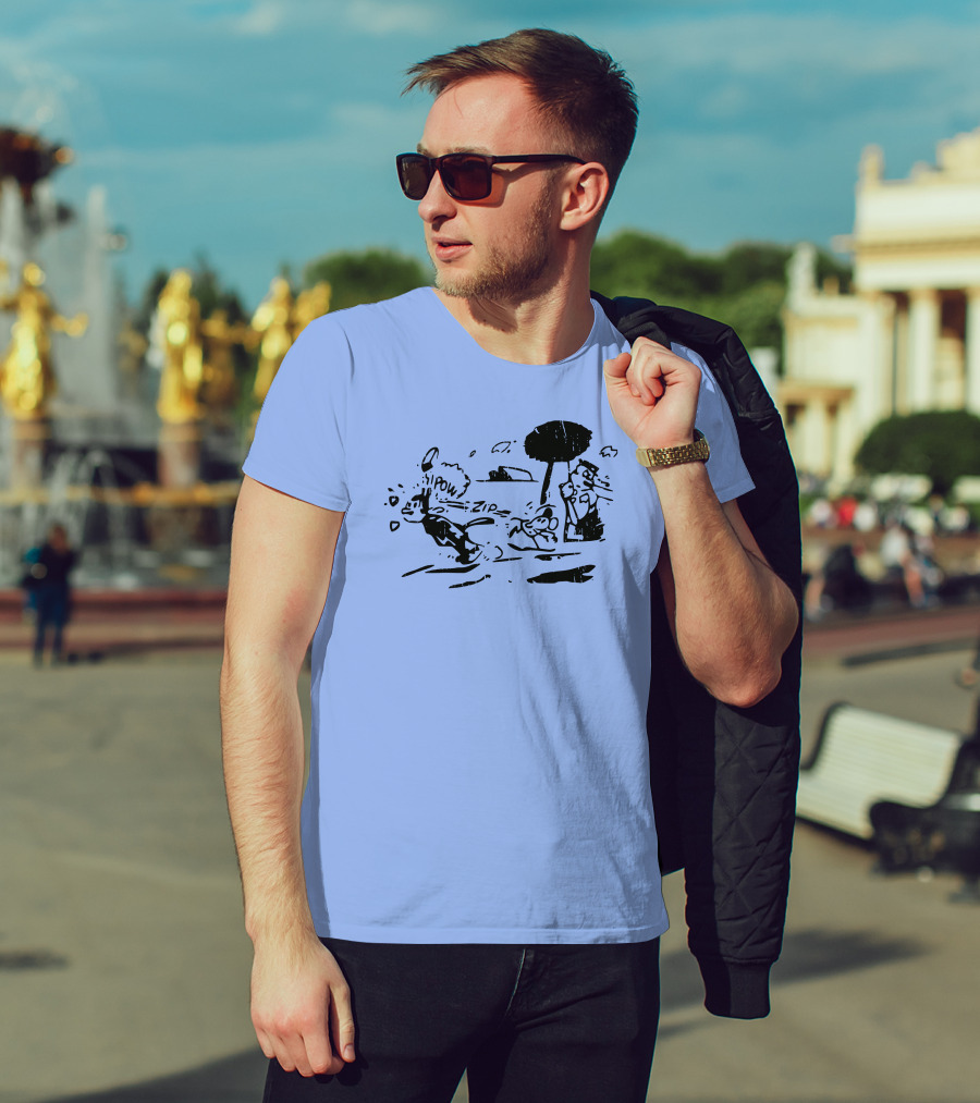 Super 70s Sports Store This Is Not ‘Nam This Is Bowling There Are Rules POW ZIP T-Shirt