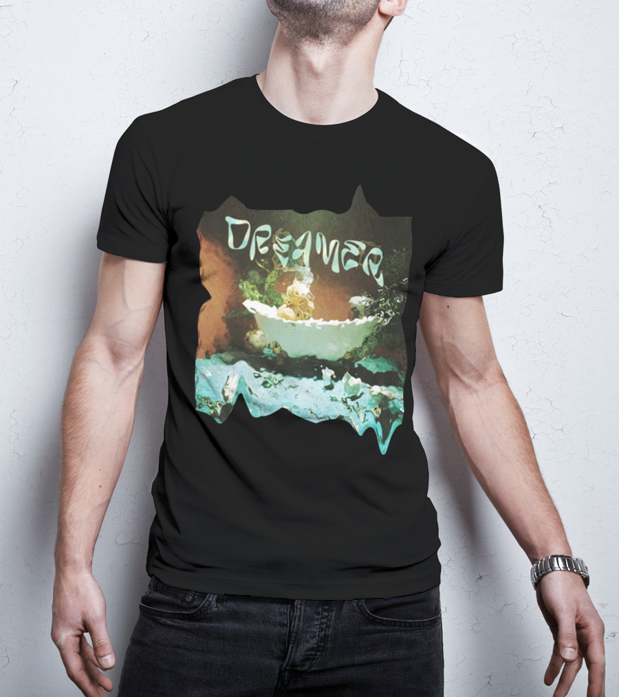 Dreamer Calm Abstract Wave Reflection T-Shirt