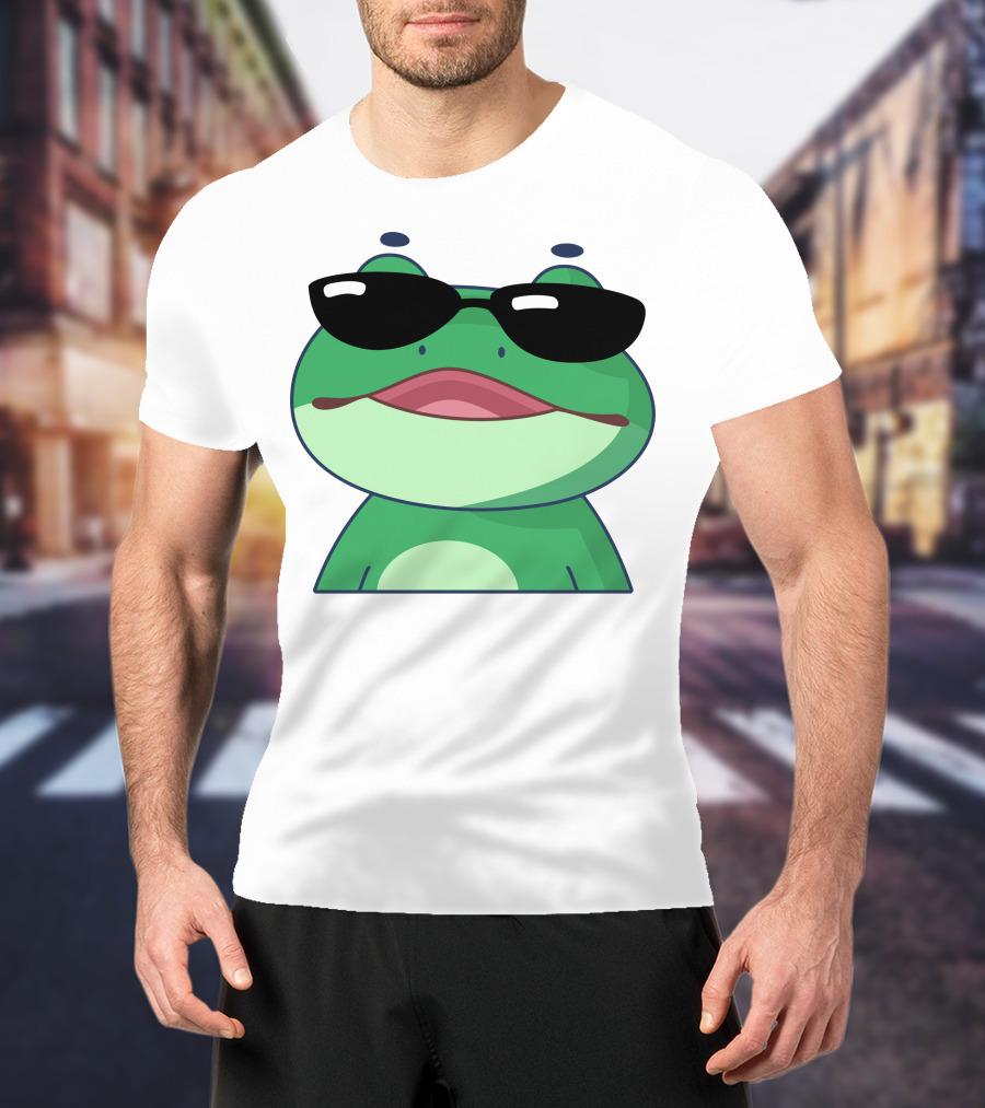 Boomerna Frog With Sunglasses T-Shirt
