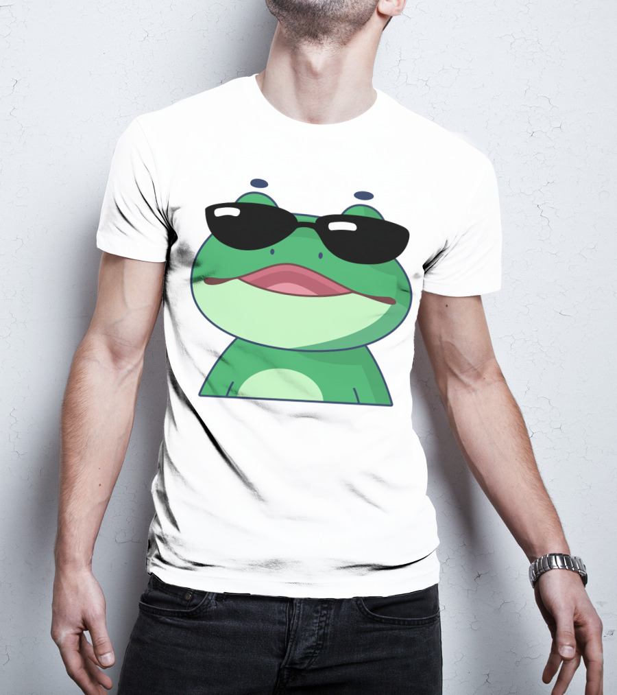 Boomerna Frog With Sunglasses T-Shirt