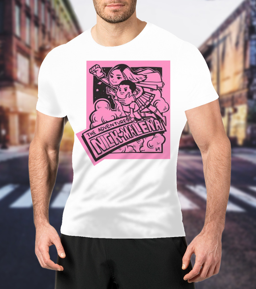 The Adventure Nick Malena Nmplol Merch T-Shirt