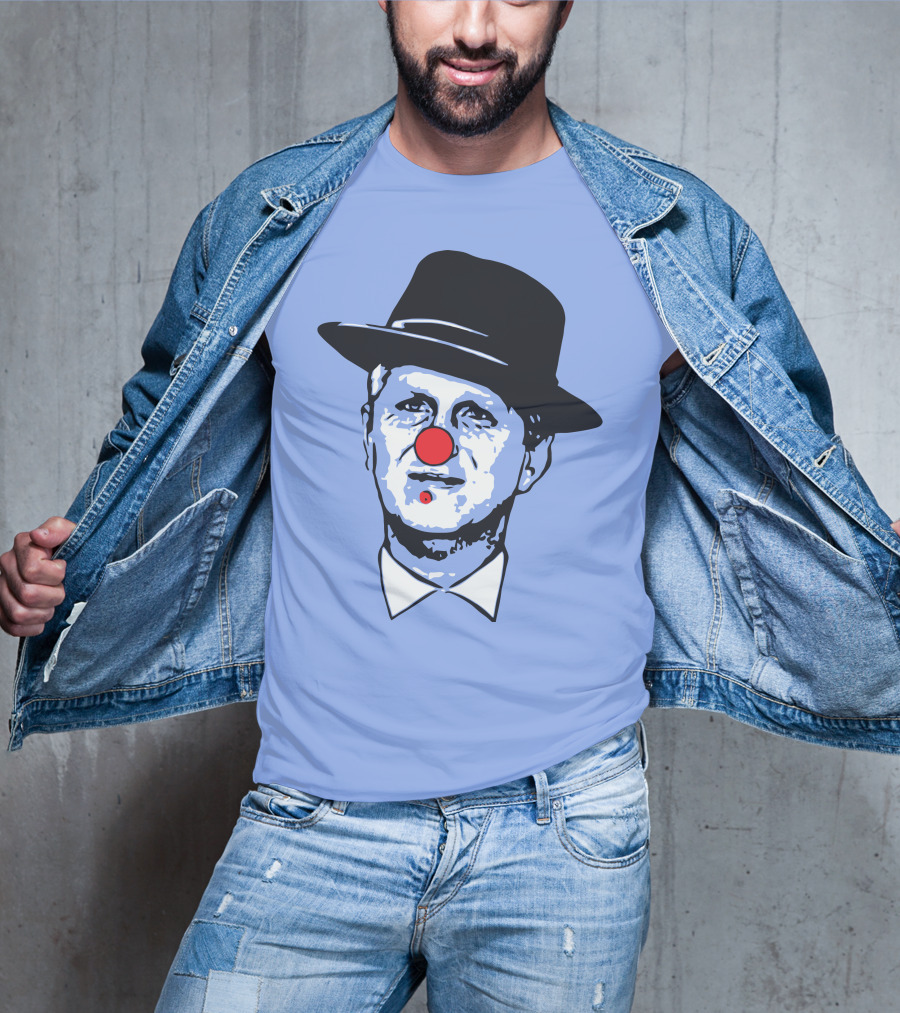 Michael Rapaport Clown Face With Hat And Red Nose T-Shirt