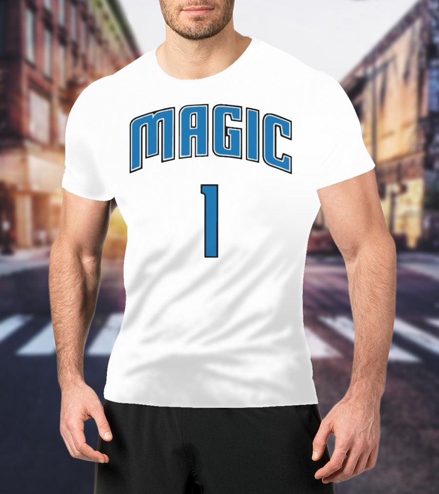 Magic 1 Jonathan Isaac Orlando Basketball T-Shirt