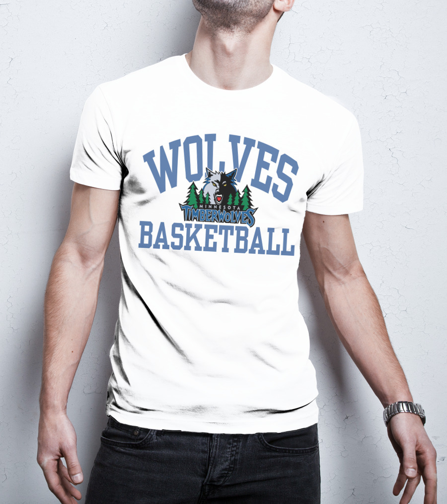 Wolves Minnesota Timberwolves Basketball T-Shirt