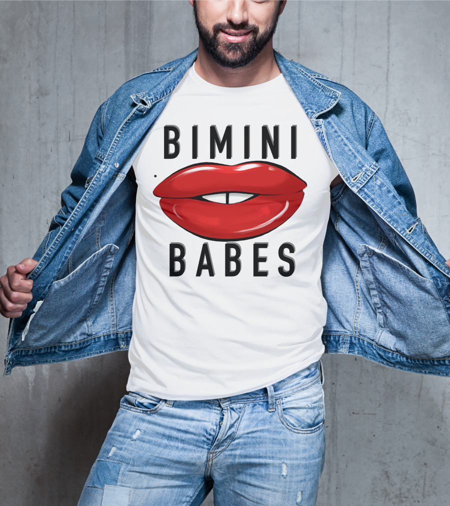Bimini Babes Red Lips Bimini Bon Boulash Merch T-Shirt
