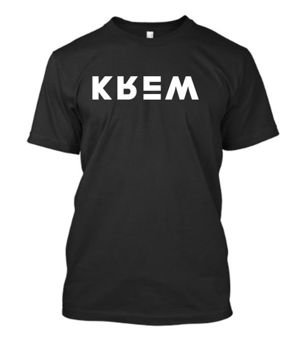 Krew Merch Minimalist Text T-Shirt