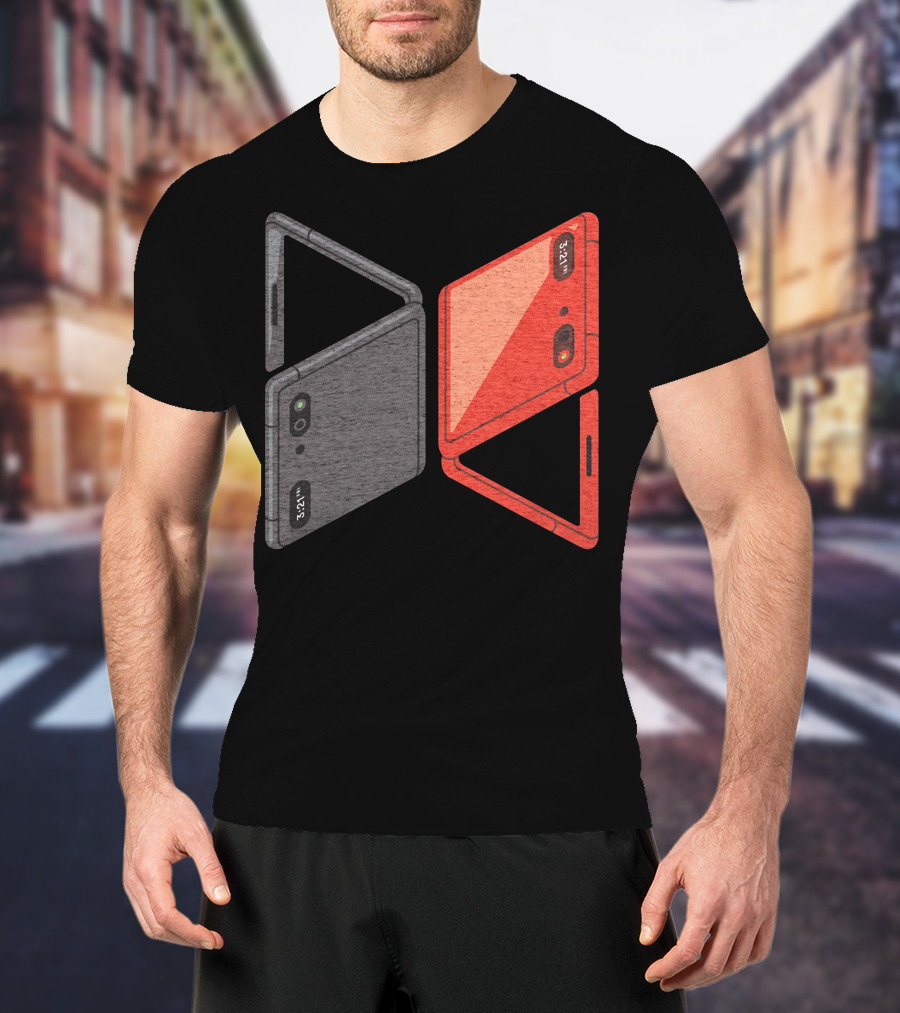 MKBHD Merch 3.2.1 Custom Foldable Phone T-Shirt