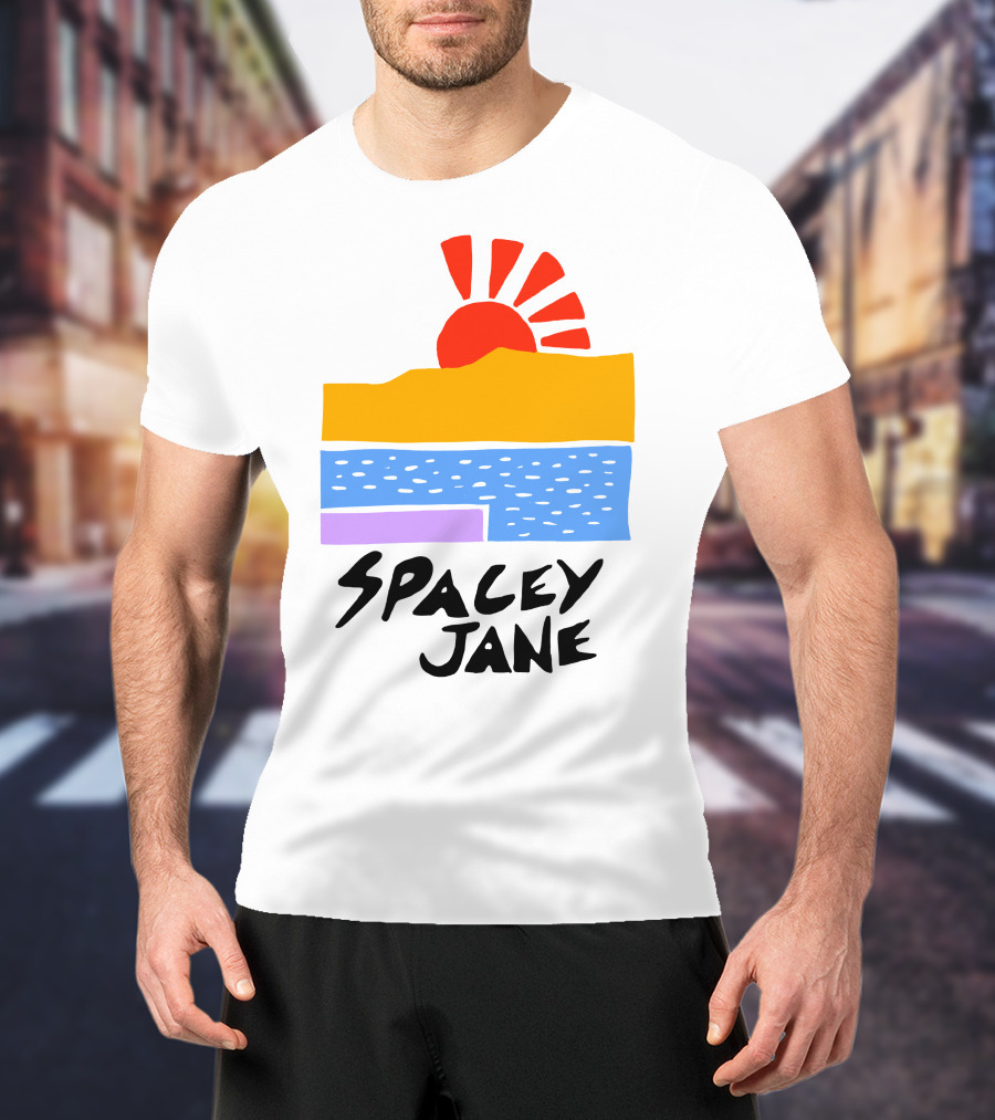 Spacey Jane Store Sun And Waves Retro T-Shirt