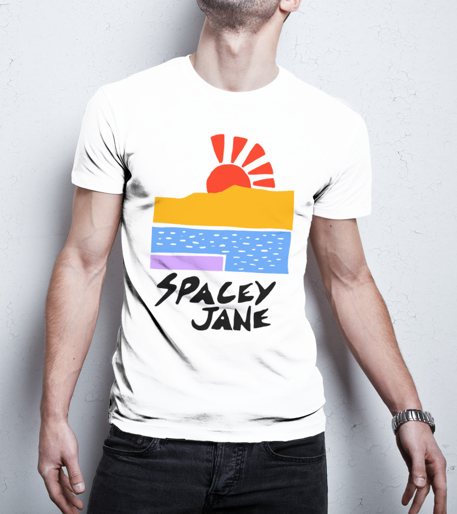 Spacey Jane Store Sun And Waves Retro T-Shirt