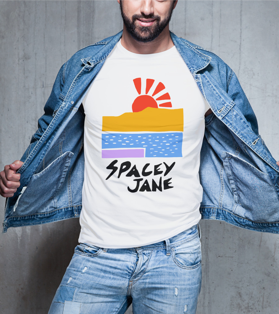 Spacey Jane Store Sun And Waves Retro T-Shirt