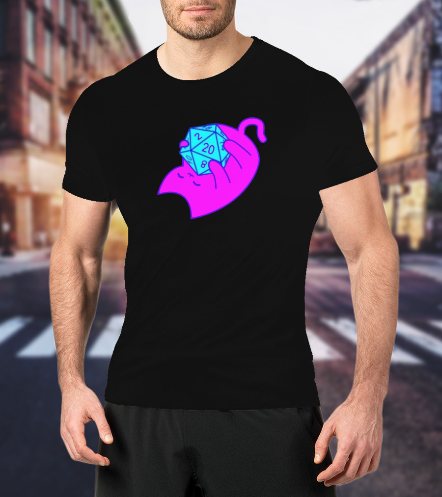 Sodapoppin Merch D20 Gaming Ghost T-Shirt