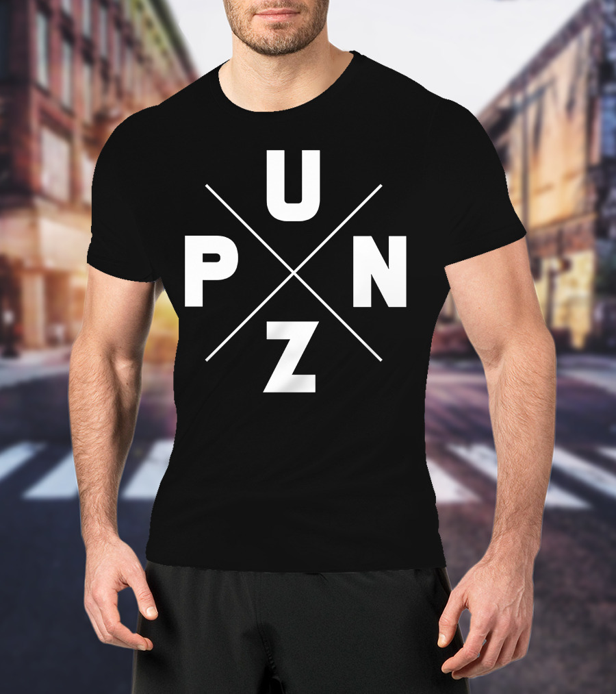 Punz Store PUNZ Diagonal Cross T-Shirt