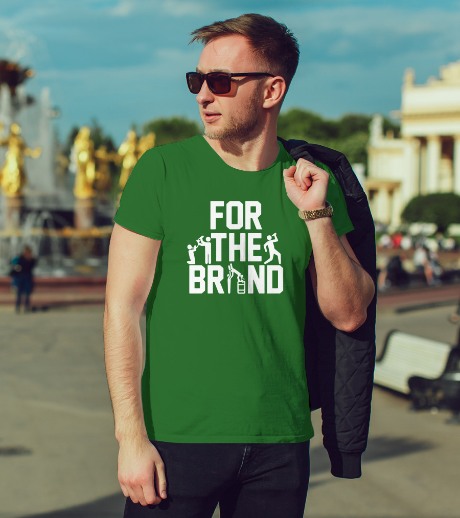 FOR THE BRAND Fans Drinking Golf Silhouette Activity T-Shirt