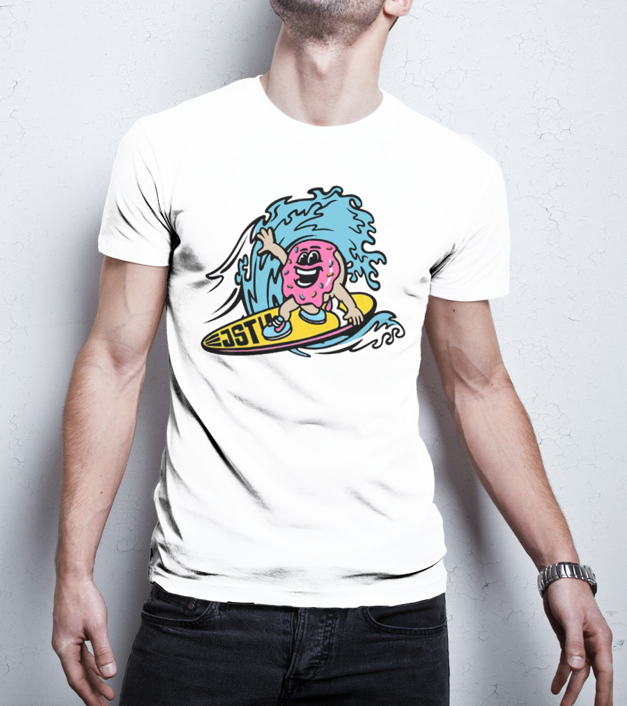 JSTU Surfing Donut Wave Adventure T-Shirt