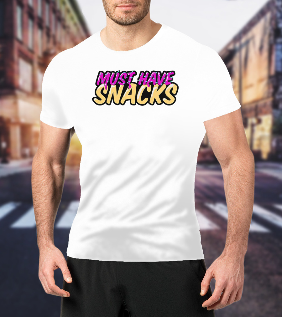 Must Have Snacks MoreJStu Merch Shop T-Shirt