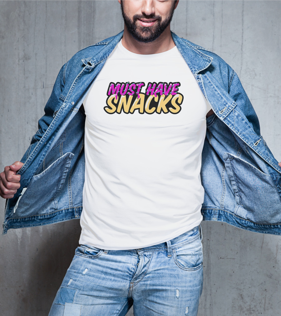 Must Have Snacks MoreJStu Merch Shop T-Shirt