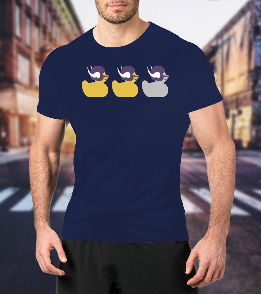 Duck Duck Grey Duck Vikings T-Shirt