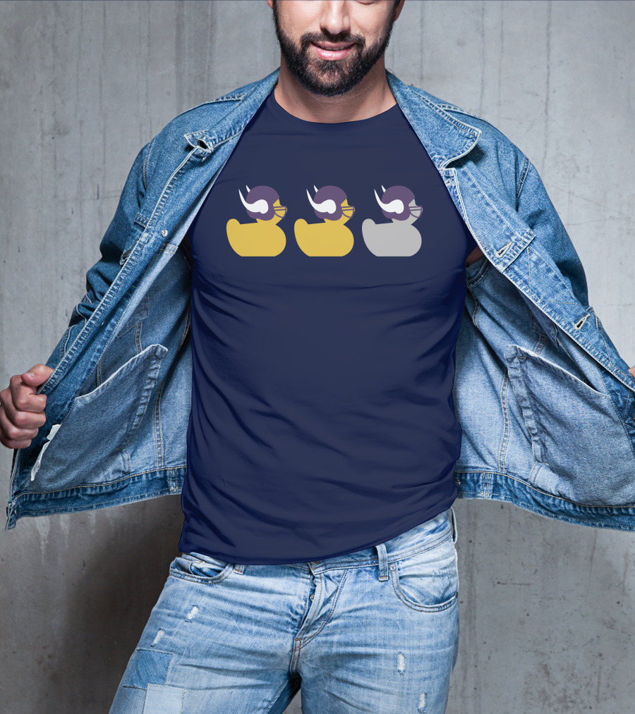 Duck Duck Grey Duck Vikings T-Shirt