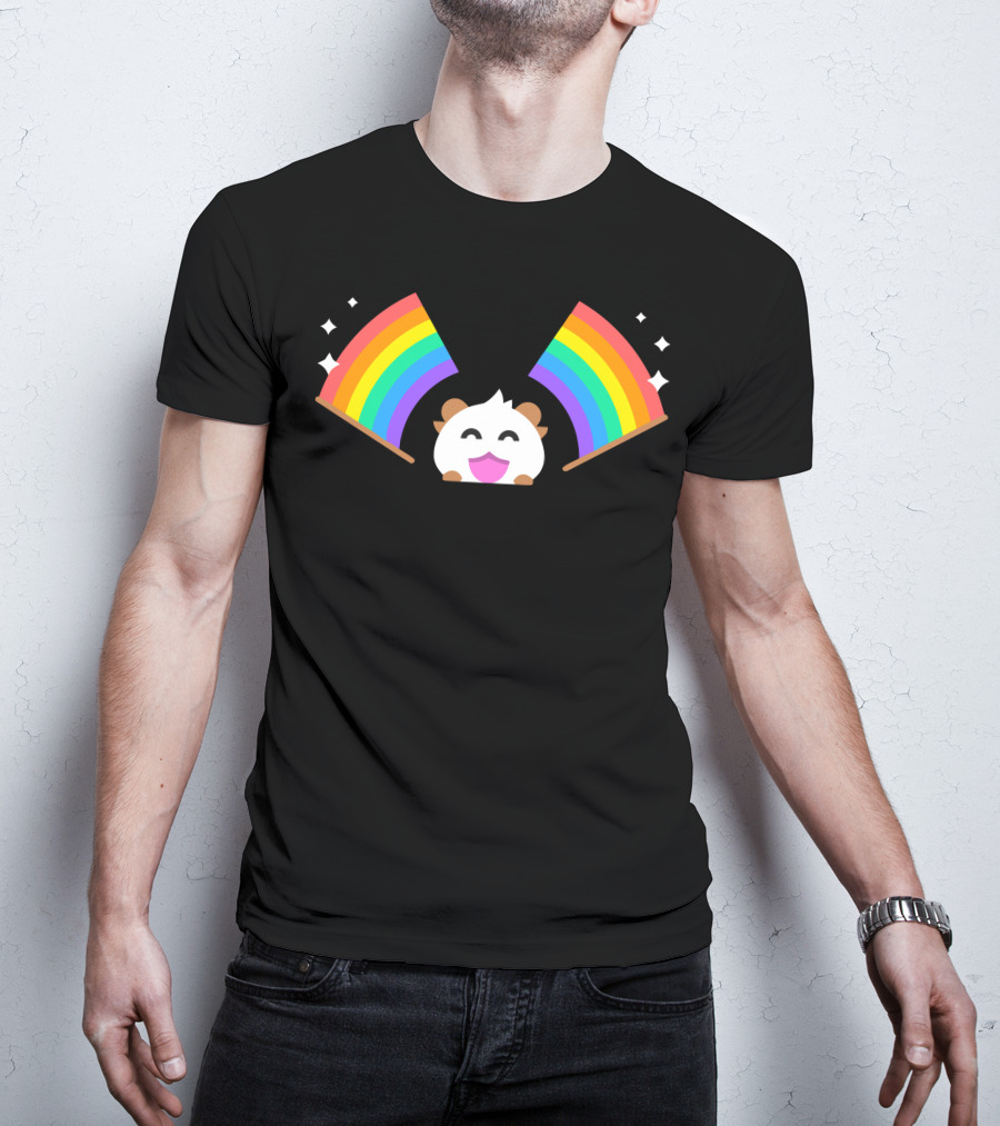 Riot Games Merch Poro Rainbow T-Shirt