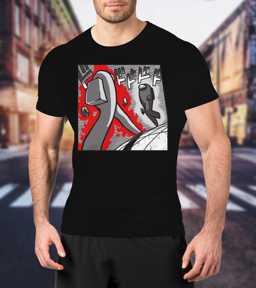 Shop Among Us JoJo Parody Manga T-Shirt