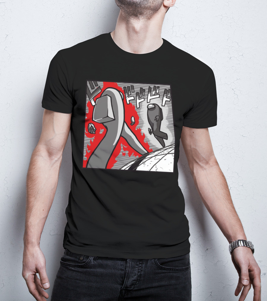 Shop Among Us JoJo Parody Manga T-Shirt