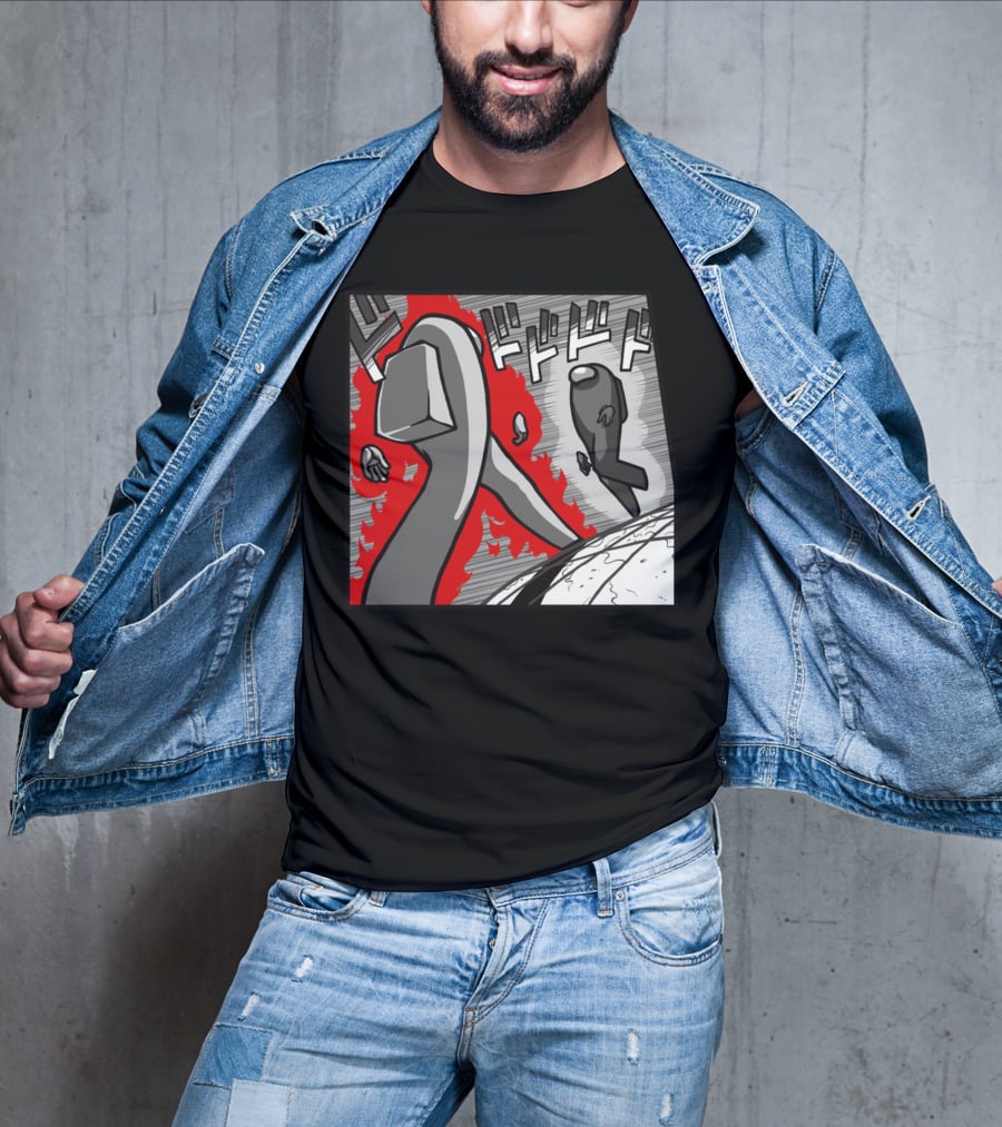 Shop Among Us JoJo Parody Manga T-Shirt
