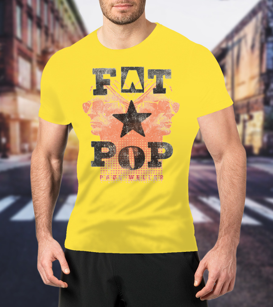 FAT POP Paul Weller Star T-Shirt