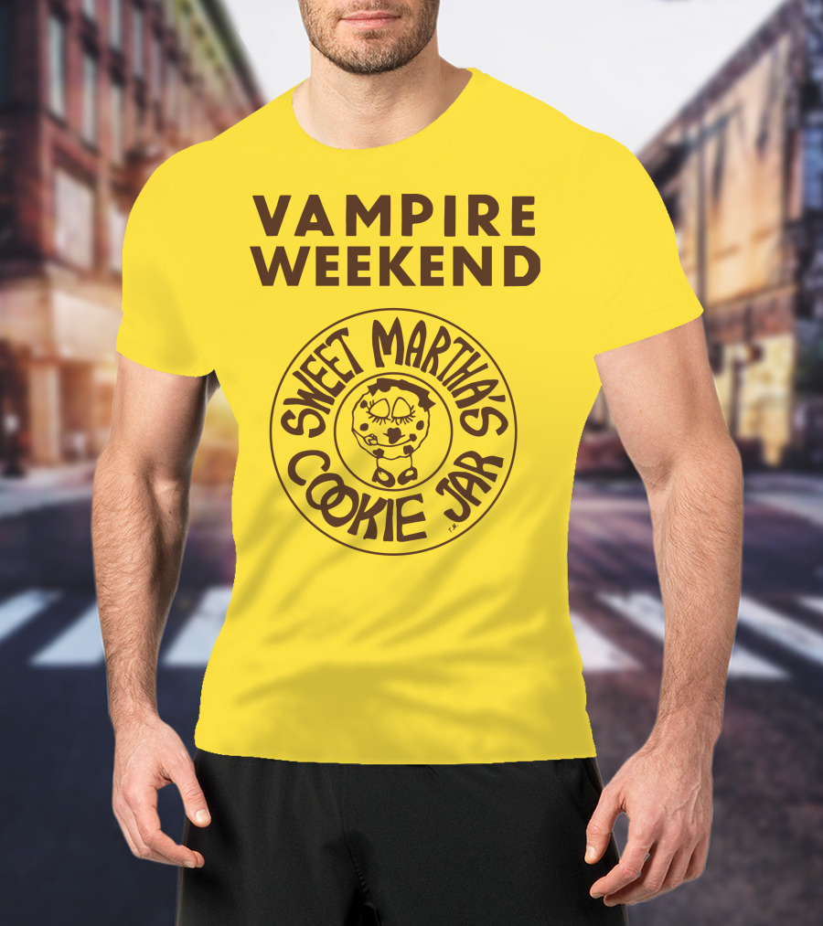 Vampire Weekend Sweet Martha's Cookie Jar T-Shirt