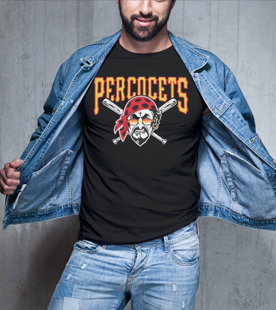 PERCOCETS Pirate Baseball Bats Fenix Flexin Merch T-Shirt