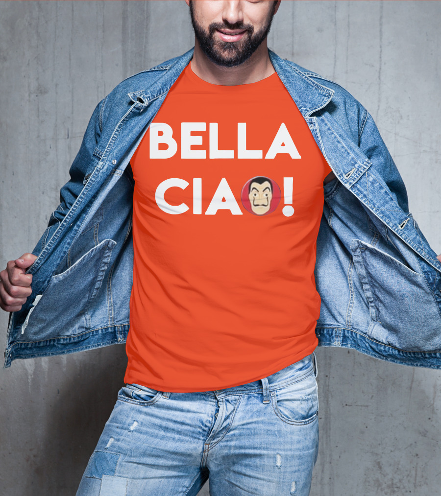BELLA CIAO Money Heist Mask T-Shirt