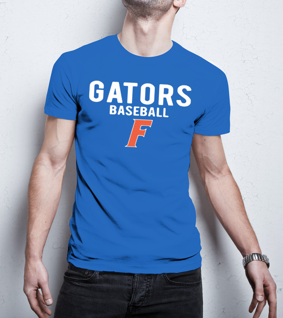 Florida Gators Baseball F Logo Blue T-Shirt