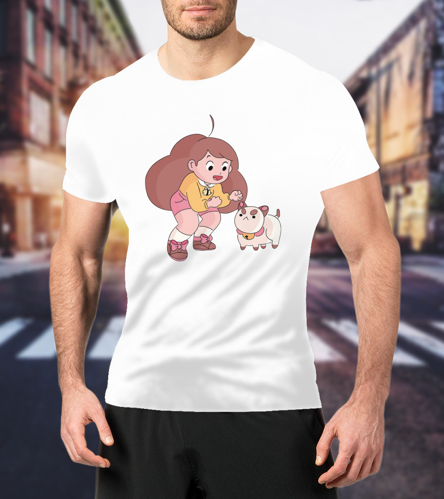 Bee And PuppyCat Cartoon Characters Playful Moment T-Shirt