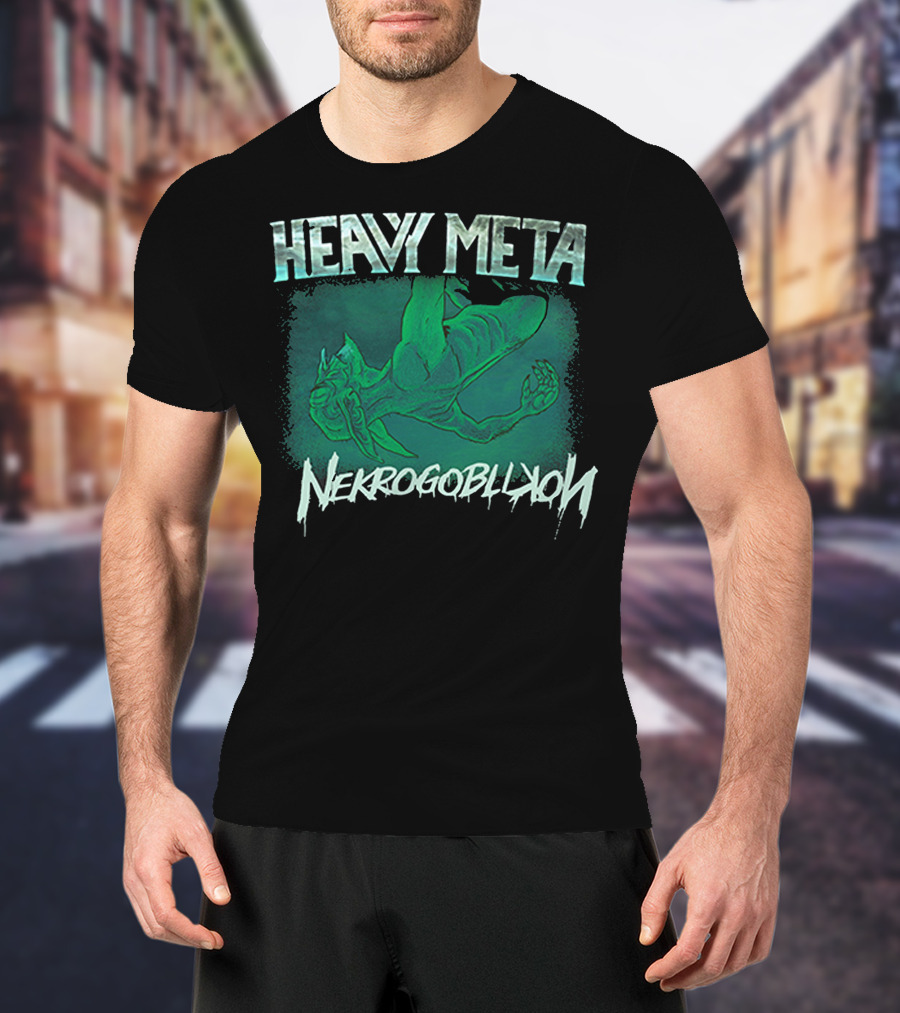 HEAVY META NEKROGOBLIKON Goblin T-Shirt
