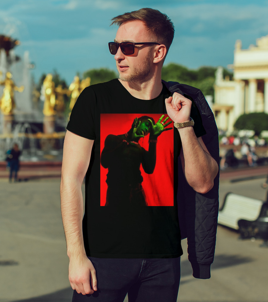 Don Toliver Red And Green Artistic Pose Merchandise T-Shirt