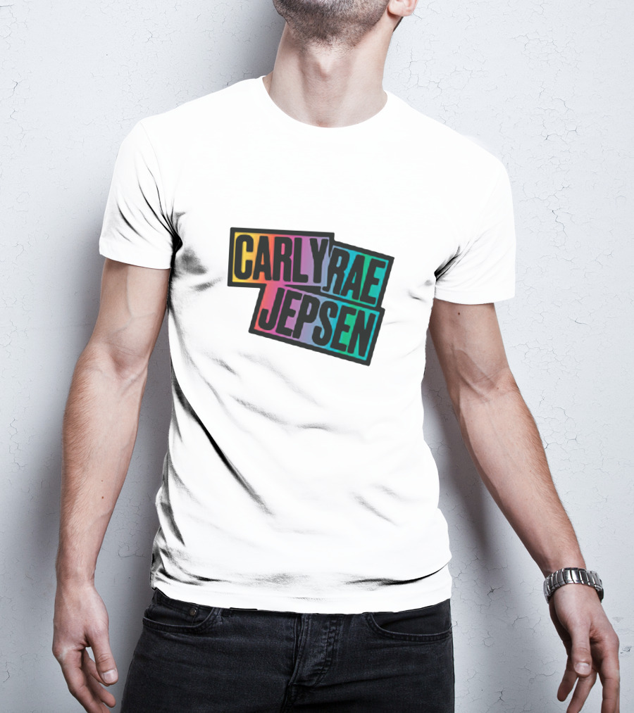 Carly Rae Jepsen Rainbow Merch T-Shirt
