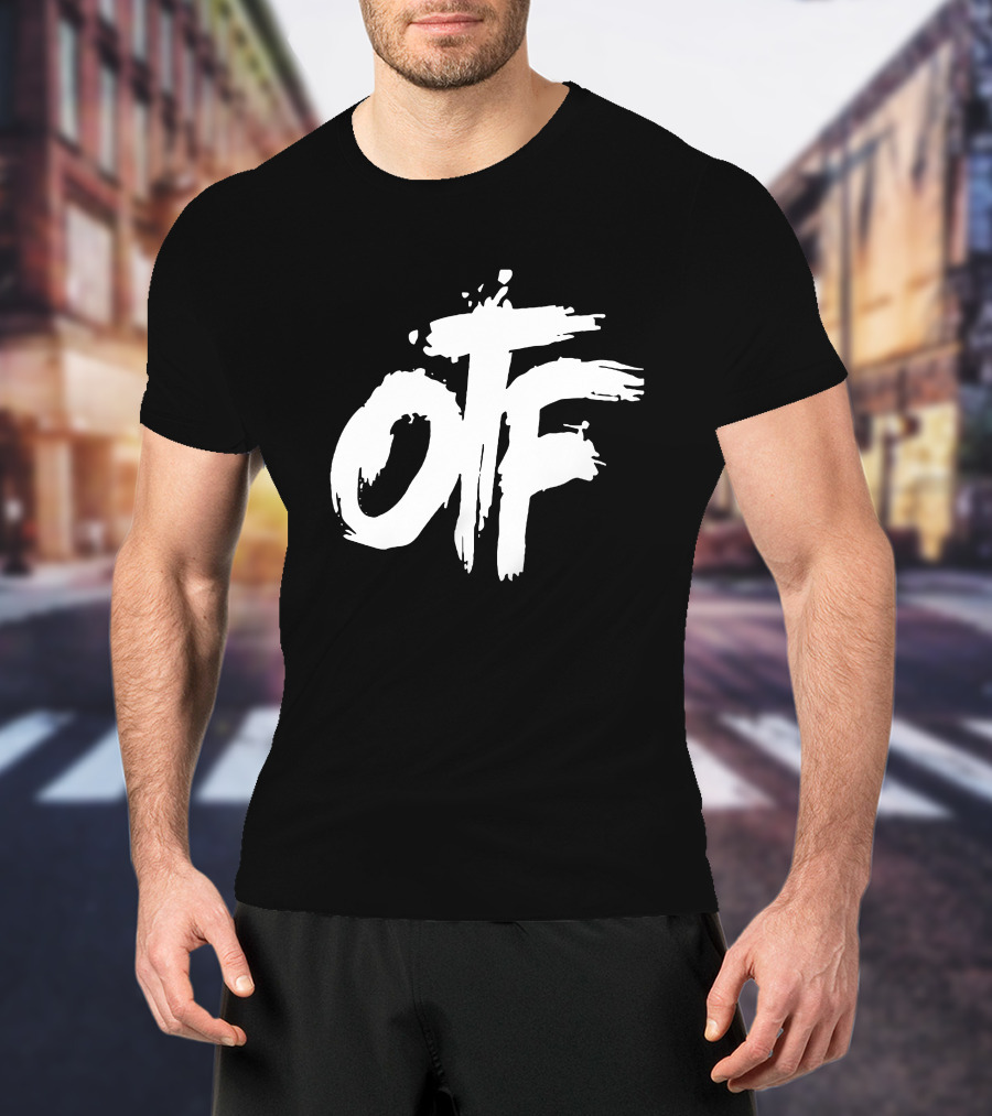 Lil Durk Merch OTF White Logo T-Shirt