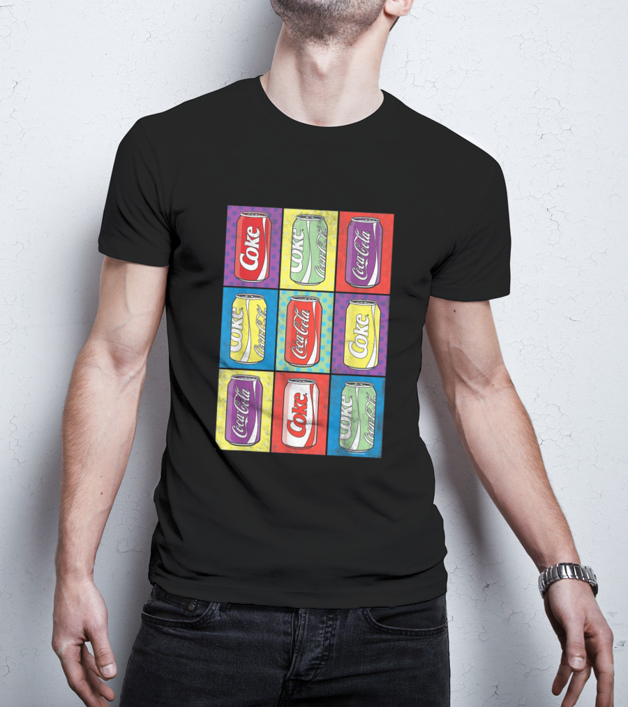 Coke Coca Cola Cans Retro Pop T-Shirt