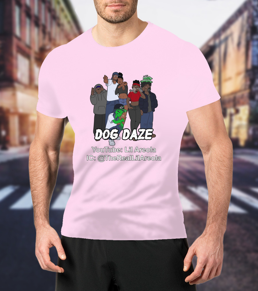 Dog Daze YouTube Lil Areola IC @TheRealLilAreola T-Shirt
