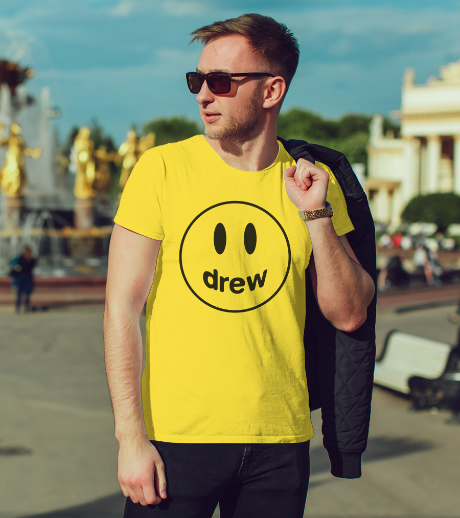 Drew House Yellow Smiley Face T-Shirt