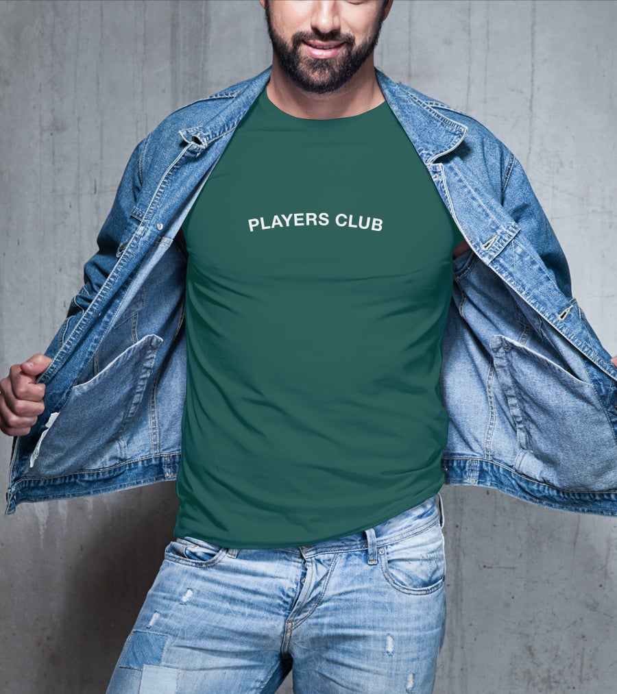 Players Club Green Joeiaco Simple T-Shirt